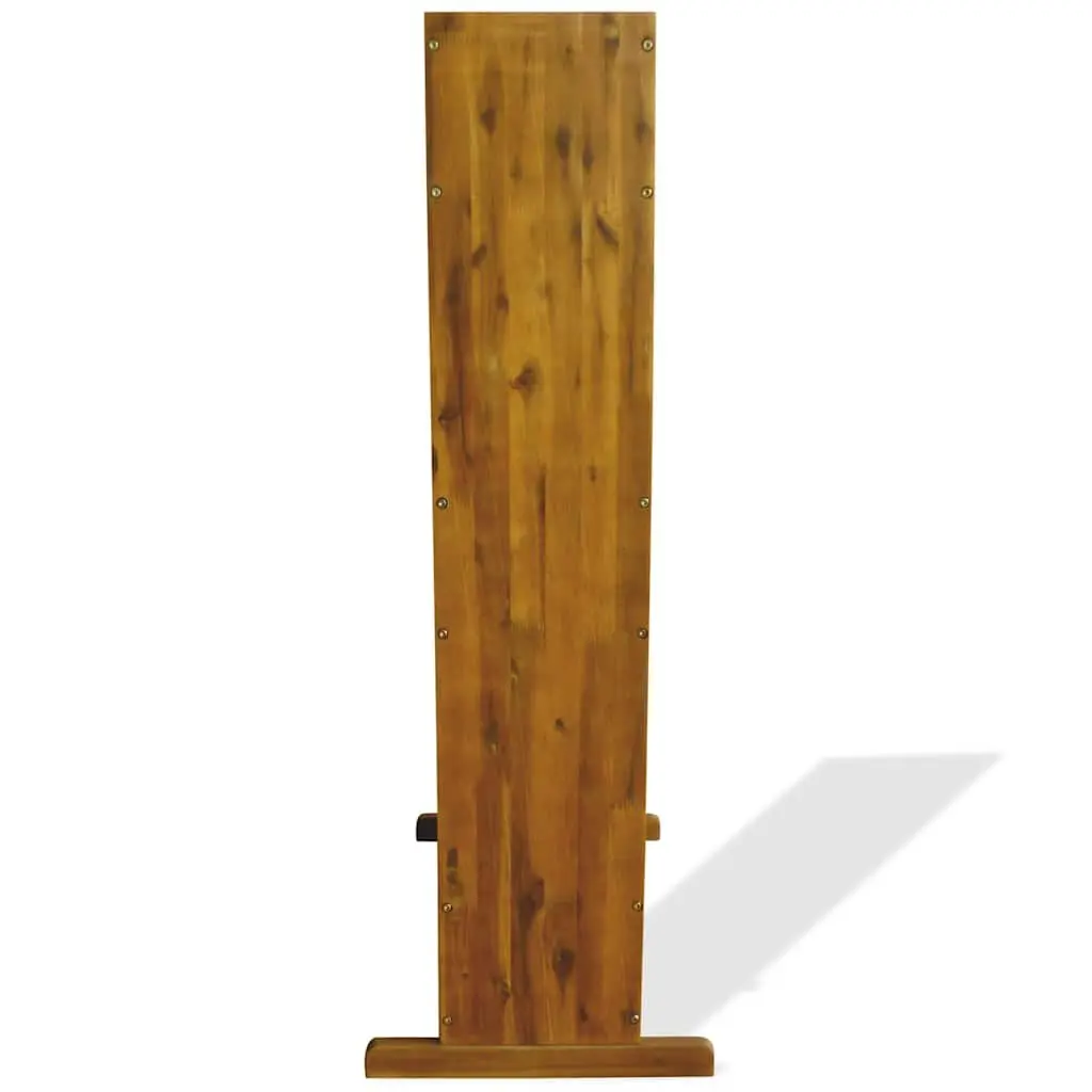3-Tier Garden Raised Bed Planter Wooden Brown