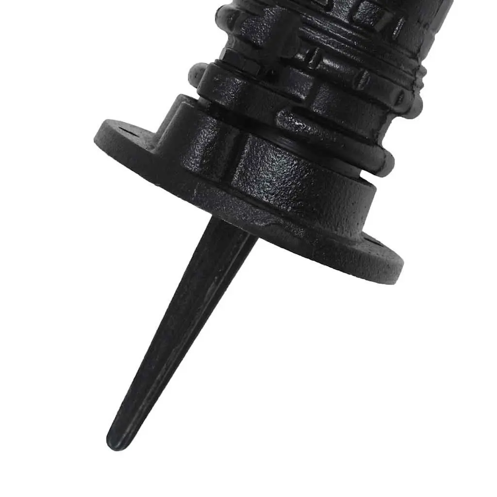 Hand Operated Garden Water Pump Cast Iron Black Manual Outdoor