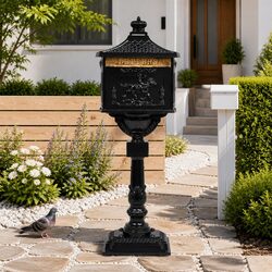 Practical Green Mail Box for Home or Business Use