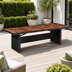 Functional Garden Dining Table for Your Outdoor Needs