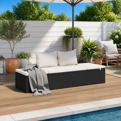 Perfect for Gardens: Adjustable Outdoor Lounge Bed