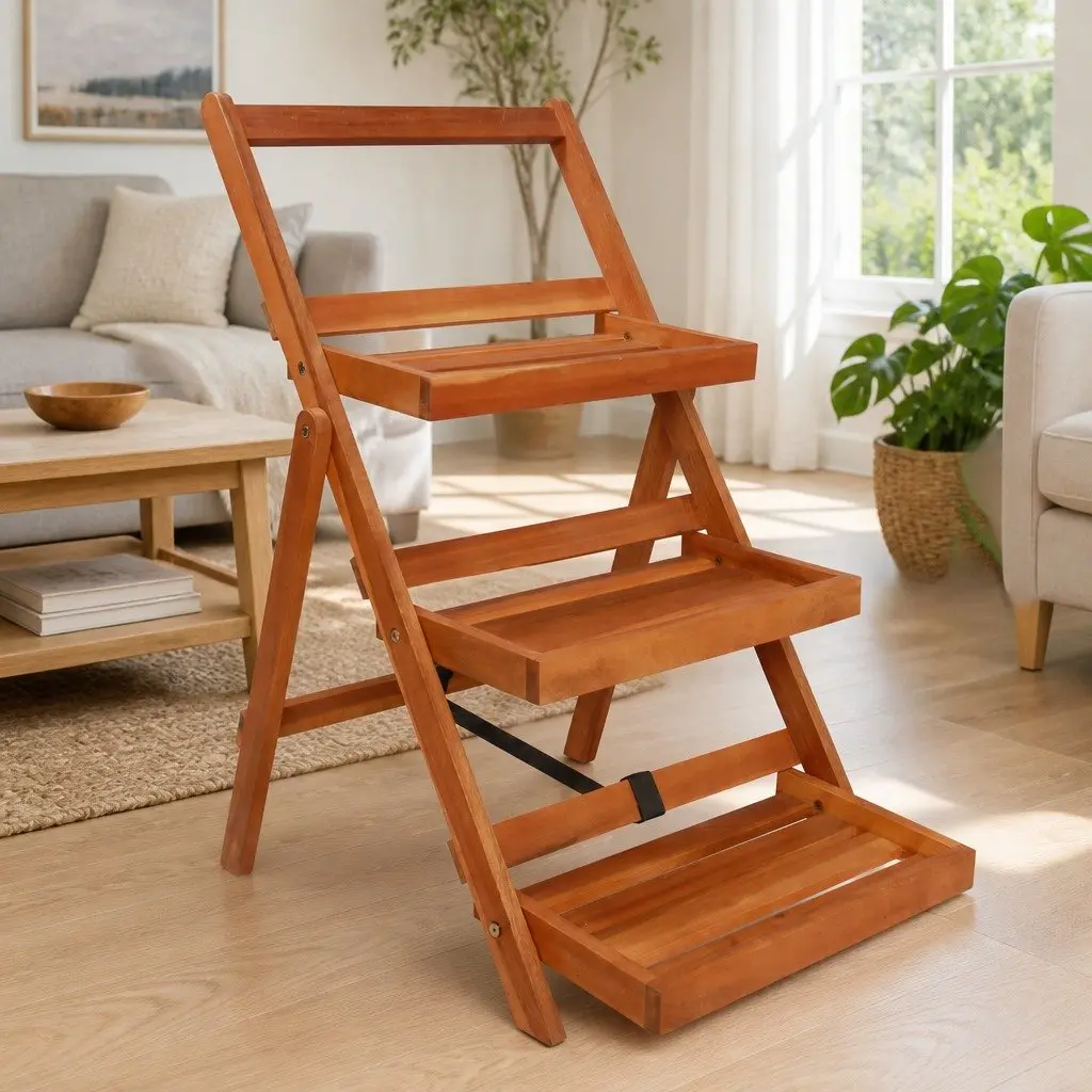 3-Tier Plant Stand for Home Use