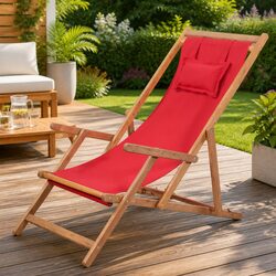Practical Folding Beach Chair for Relaxation Anywhere