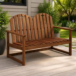 Ideal 110cm Wooden Garden Bench for Your Patio or Balcony