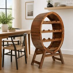 Four-Tier Wine Rack for Home Use