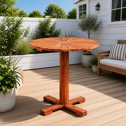 Practical Bistro Table for Outdoor Use