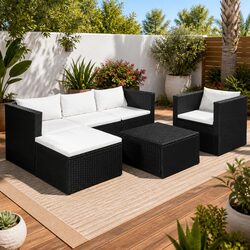 Versatile 4 Piece Outdoor Lounge Set for Daily Use