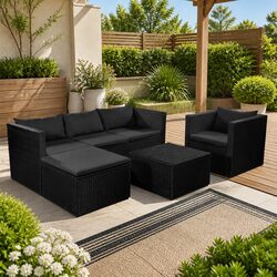 Versatile 4-Piece Outdoor Lounge Set