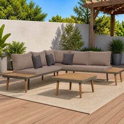 Functional Garden Lounge Set for Cozy Outdoor Moments