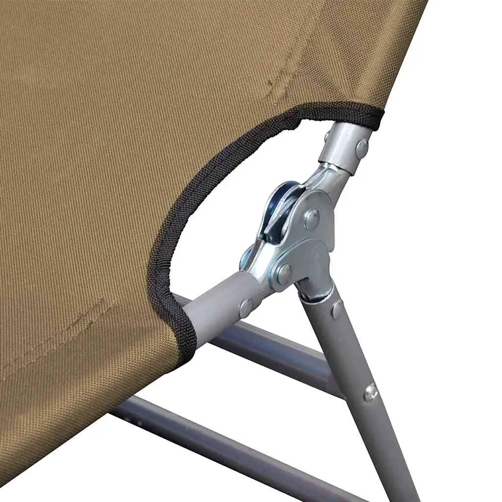 Sun Lounger for Garden and Beach Use