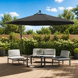 Functional Cantilever Parasol for Your Outdoor Living