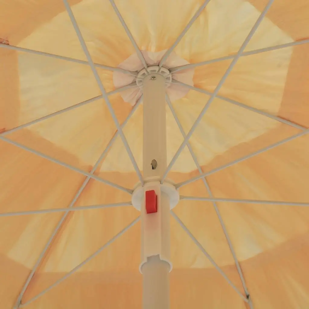 180cm Beach Parasol for Patios and Gardens