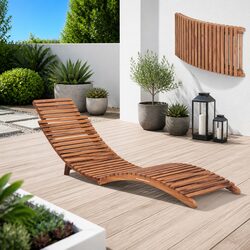 Versatile Folding Sun Lounger for Everyday Use