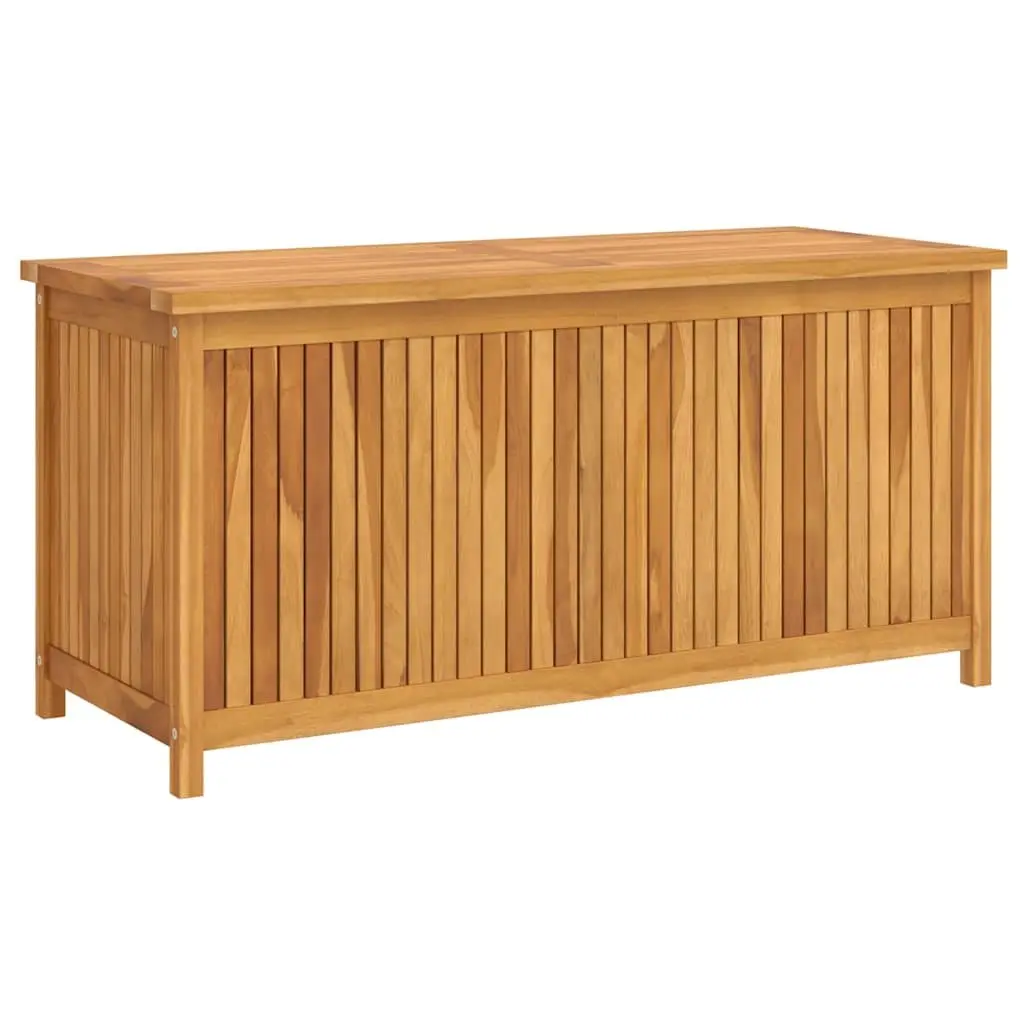 Garden Storage Box Teak Wood 120x50x58 cm Brown