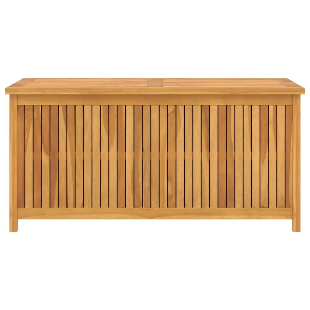 Garden Storage Box Teak Wood 120x50x58 cm Brown