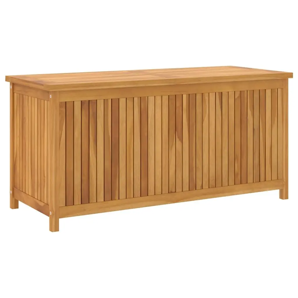 Garden Storage Box Teak Wood 120x50x58 cm Brown
