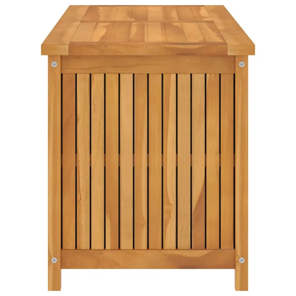 Garden Storage Box Teak Wood 120x50x58 cm Brown