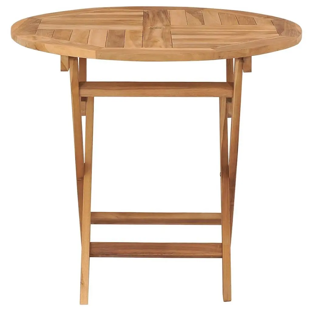 Folding Teak Dining Table for Outdoor Use