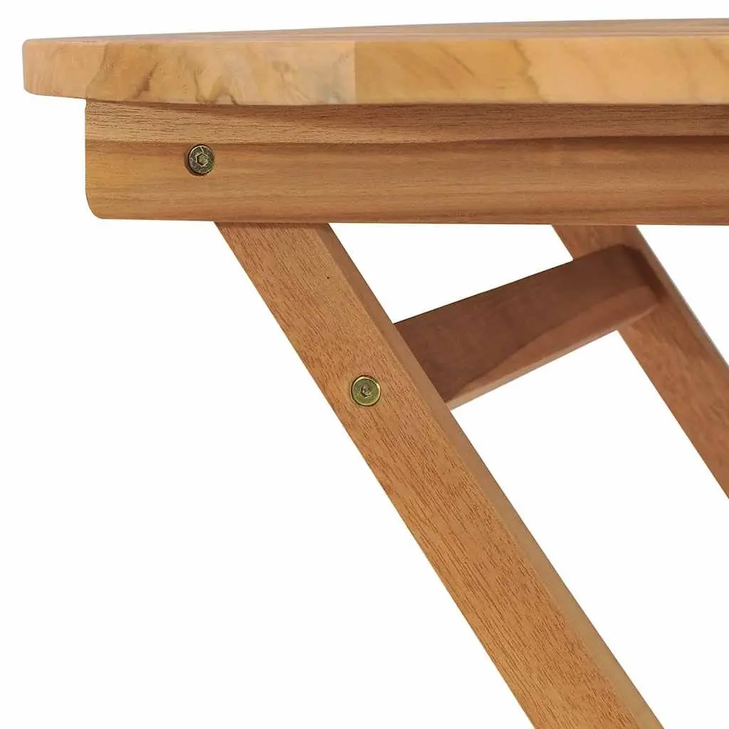 Folding Teak Dining Table for Outdoor Use