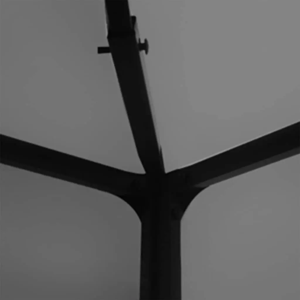 Outdoor Canopy Gazebo Vented Roof Anthracite 300x400cm Patio Shade Structure