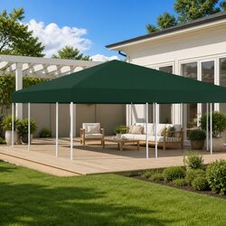 Practical 3x3 m Gazebo Top Cover for Outdoor Use