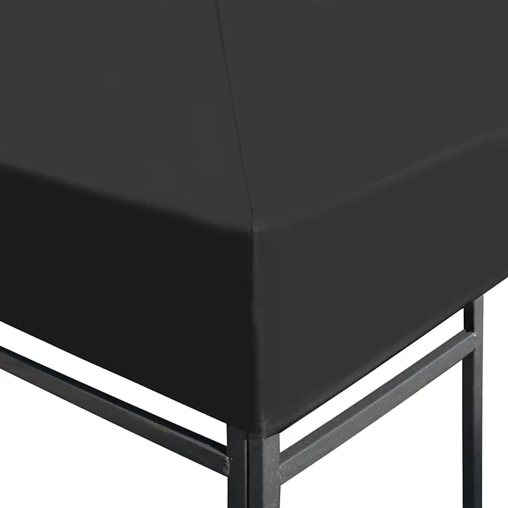 Gazebo Top Cover 3x3m Grey Outdoor Canopy Roof Replacement Sunshade Waterproof