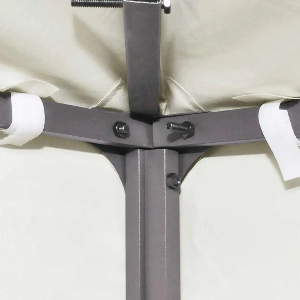 Gazebo Top Cover Replacement Roof Water-Resistant Polyester 4x3 m White