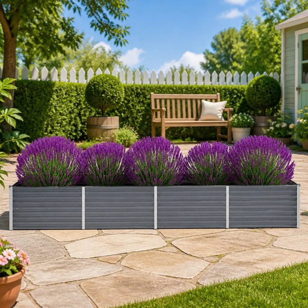 Raised Garden Bed for Home Use 320x80x45cm