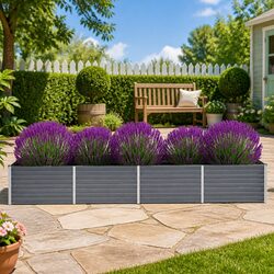 Versatile Raised Garden Bed for Home Use 320x80x45cm