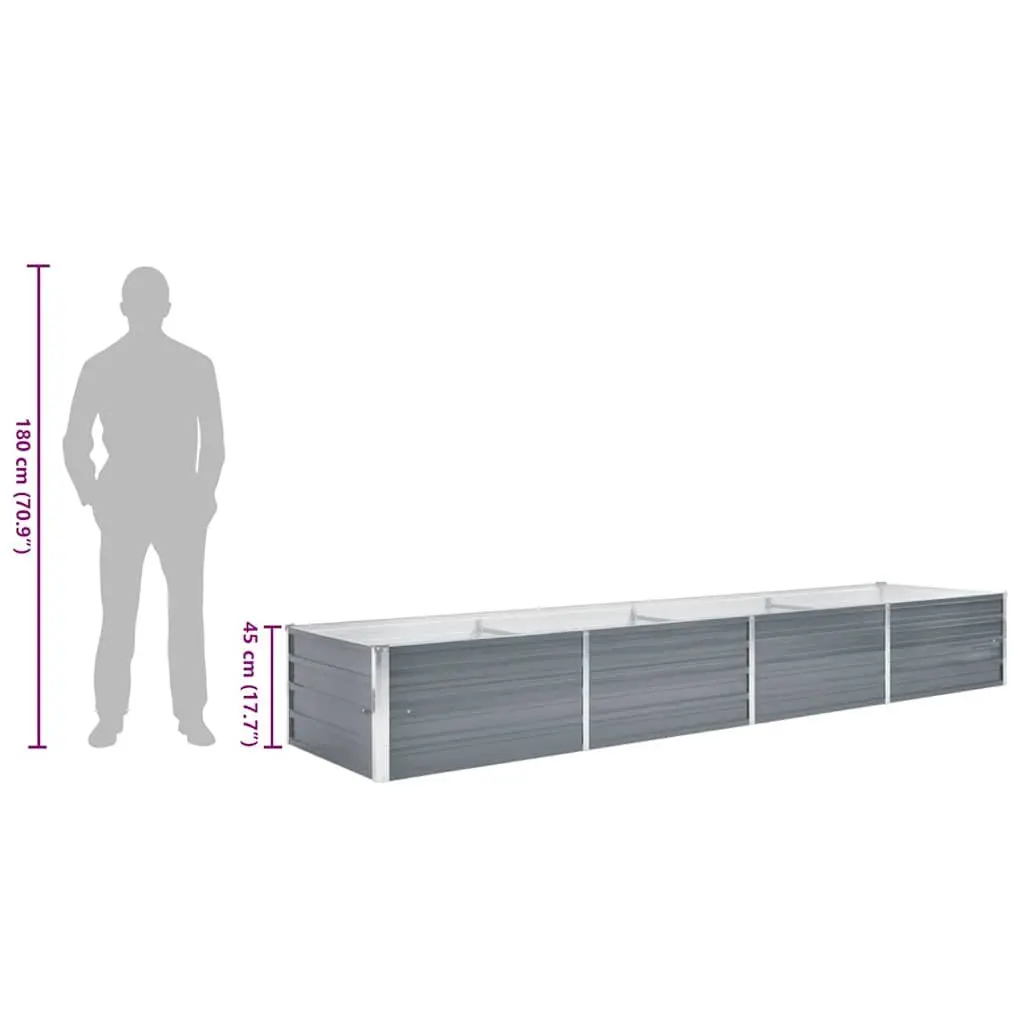 Raised Garden Bed for Home Use 320x80x45cm