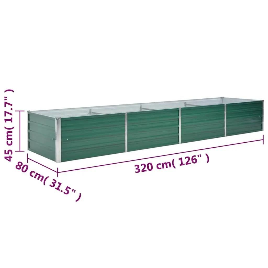 Raised Garden Bed Planter Box Outdoor Vegetables Herbs Flowers Growing Container