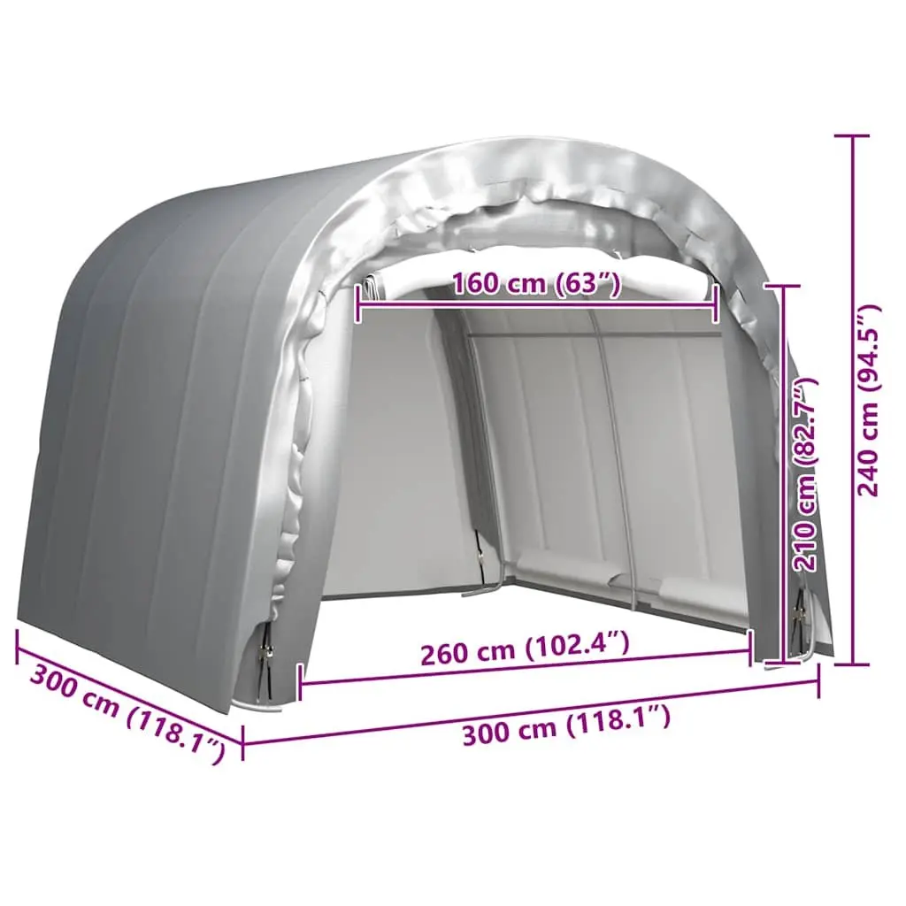 Folding Pop-Up Party Tent Rust-Resistant Steel 3x6m Anthracite with Removable Sidewalls