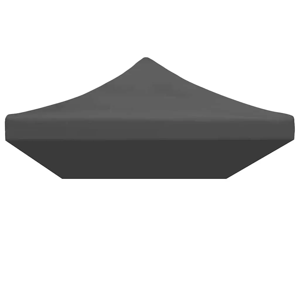 Party Tent Roof Replacement Canopy Top 3x6 m Anthracite Oxford Fabric with PVC Coating