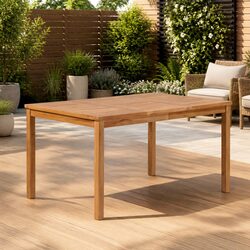 Practical Teak Dining Table for Every Gathering