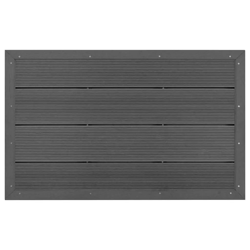 WPC Floor Element Outdoor Non-slip Grey Board for Pool Ladder Base and Solar Shower