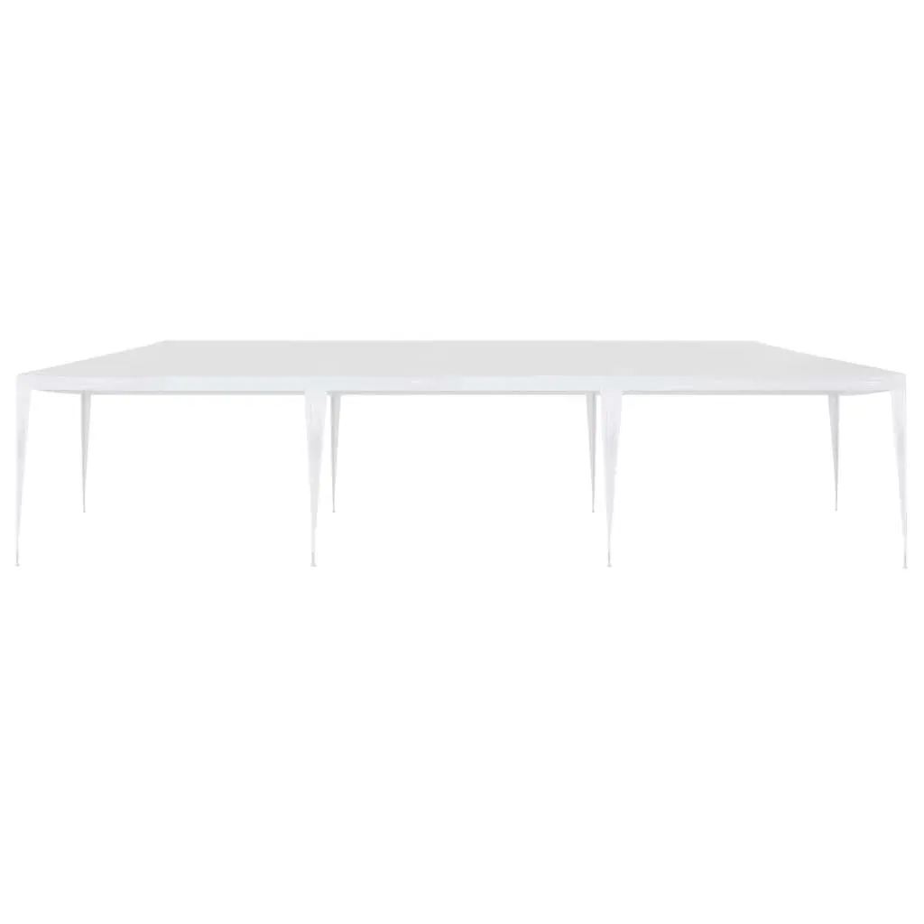 Party Tent Polyethylene 3x9 m White Outdoor Canopy Gazebo