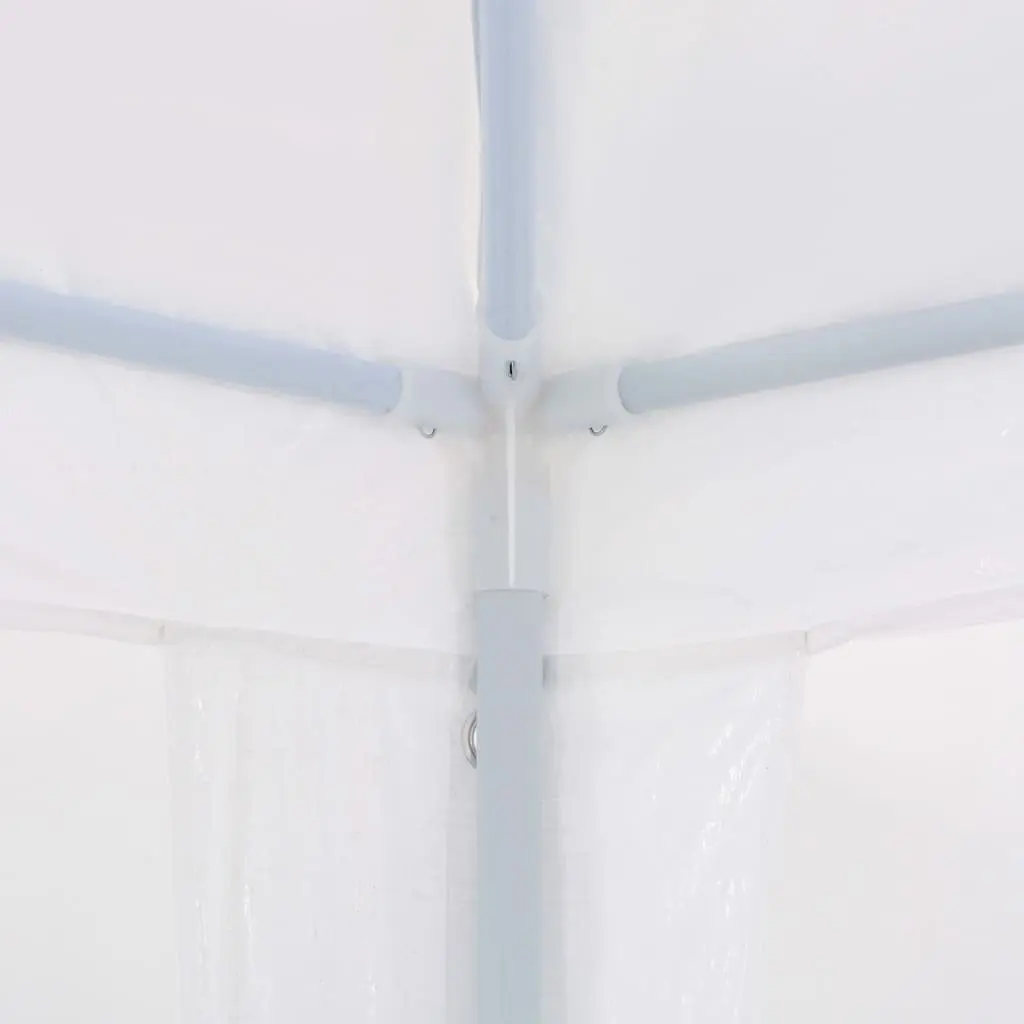 Party Tent White PE Canopy Gazebo 3x12m Outdoor Structure for Garden Events