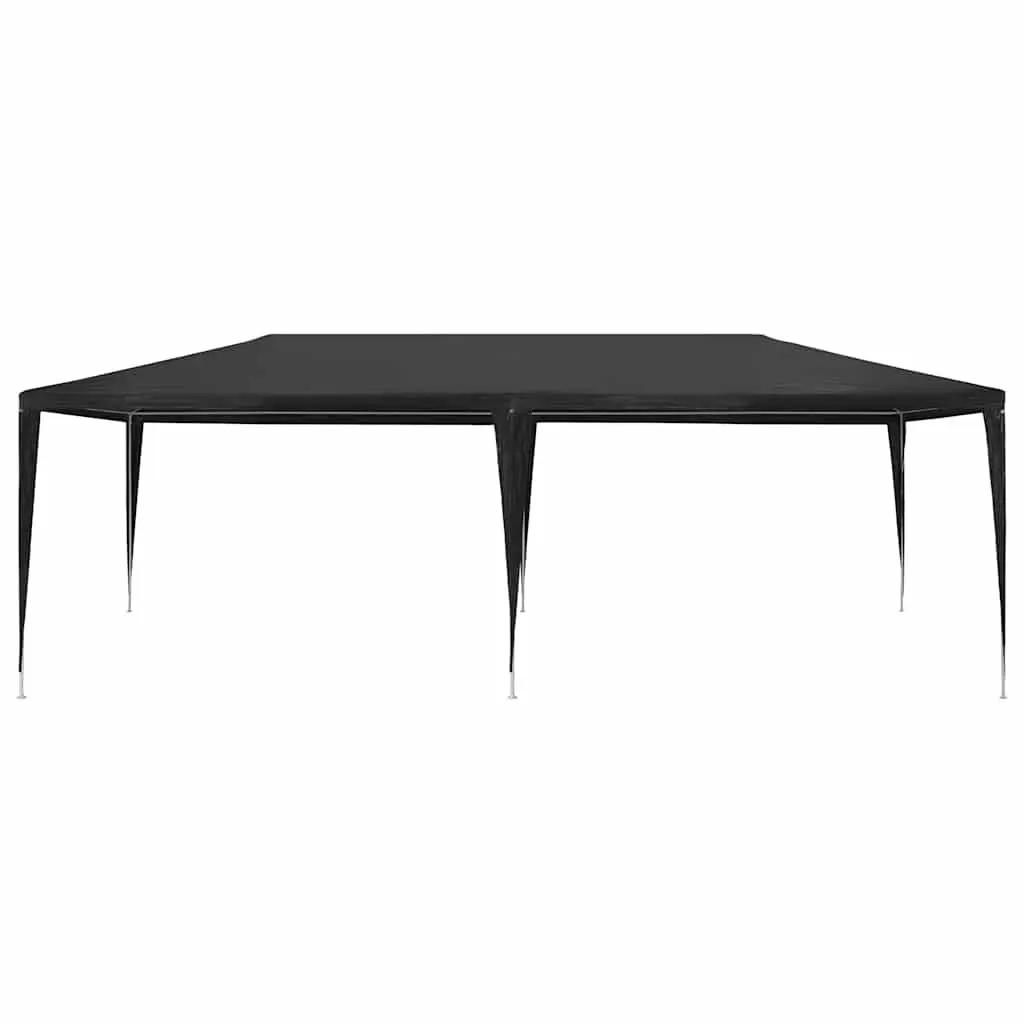 Party Tent Polyethylene 3x6m Anthracite Outdoor Canopy Gazebo Garden Shelter