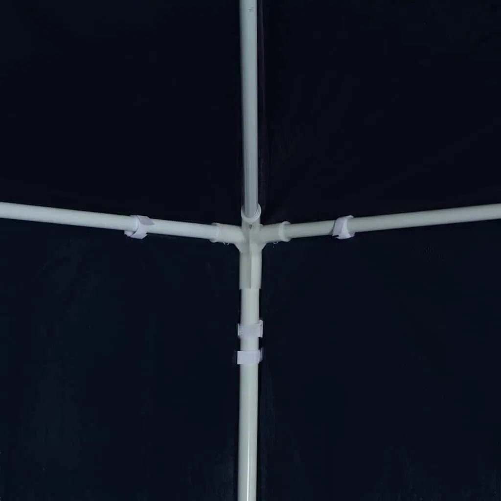 Party Tent Polyethylene 3x3m Blue Outdoor Canopy Gazebo Shelter with Door Panels