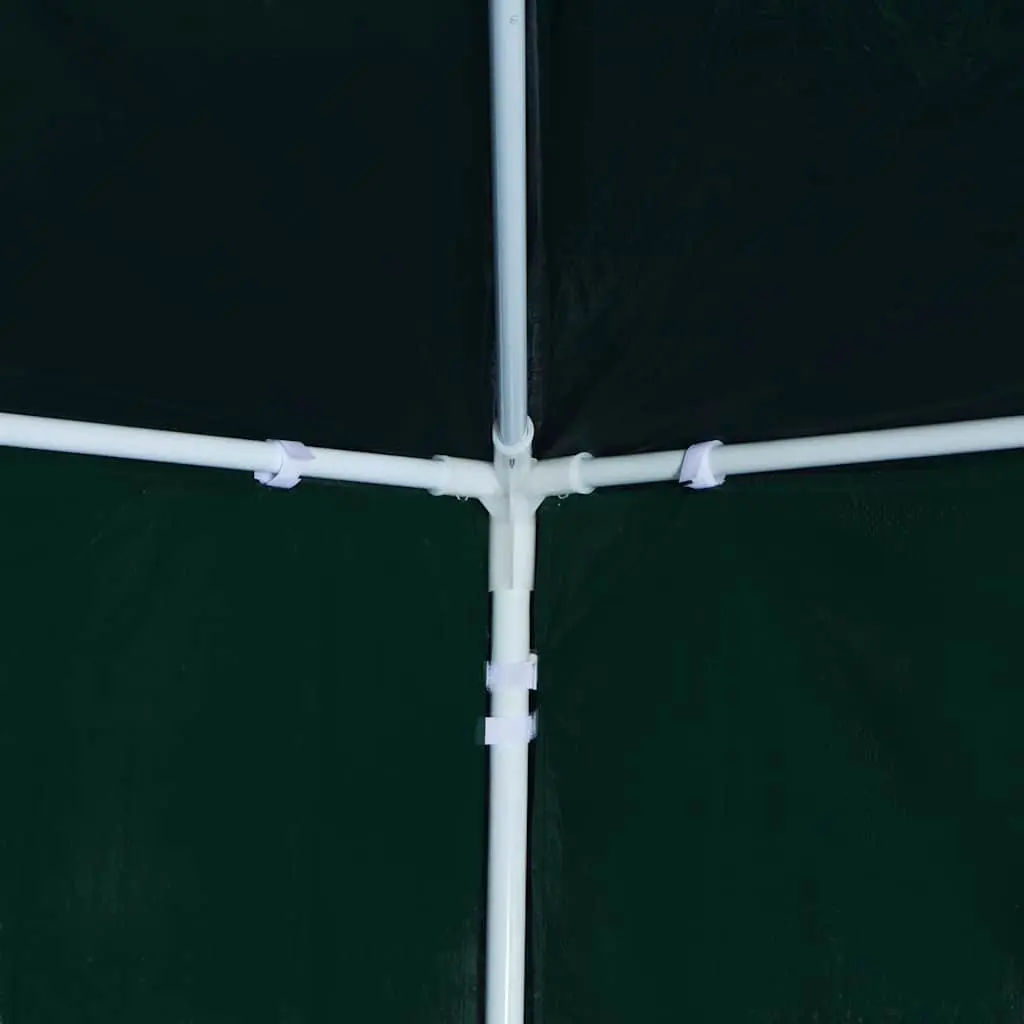 Party Tent 3x3m Green Outdoor Canopy Gazebo with Panels Door Windows Garden