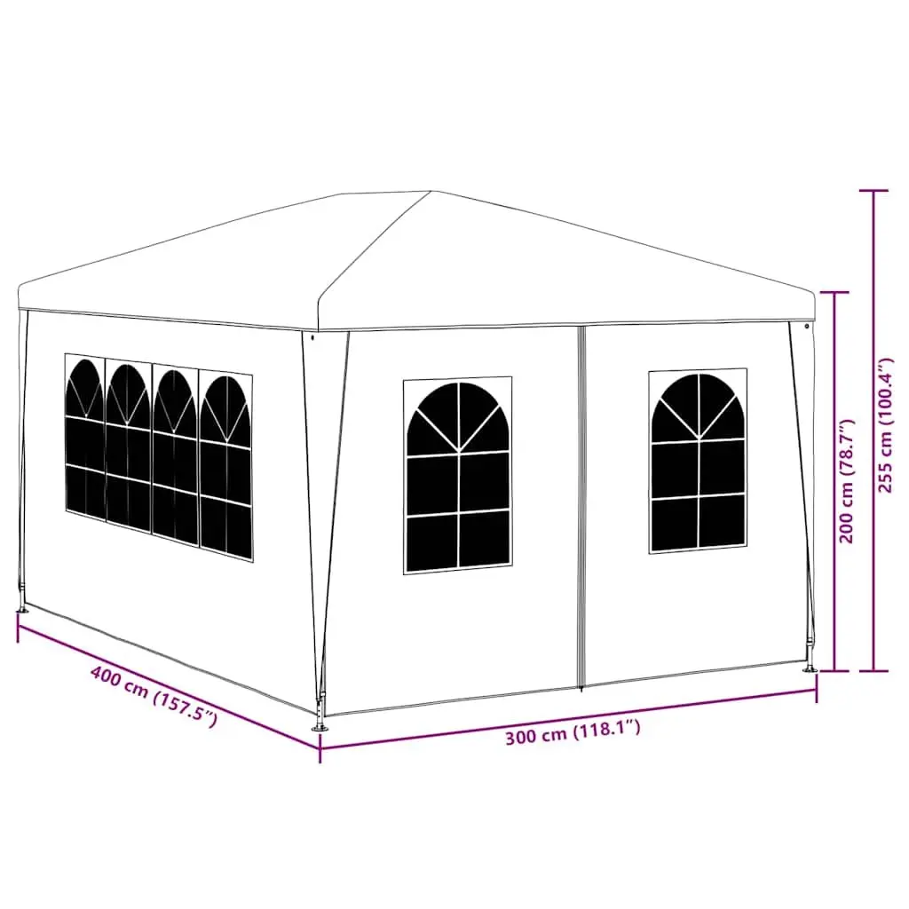 3x4 m Outdoor Tent for Various Events