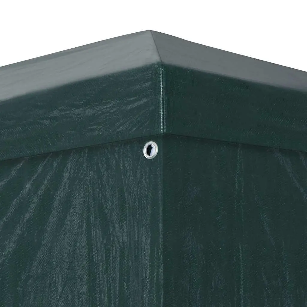 Party Tent Polyethylene 3x9m Green Outdoor Canopy Gazebo Garden Marquee with Side Panels