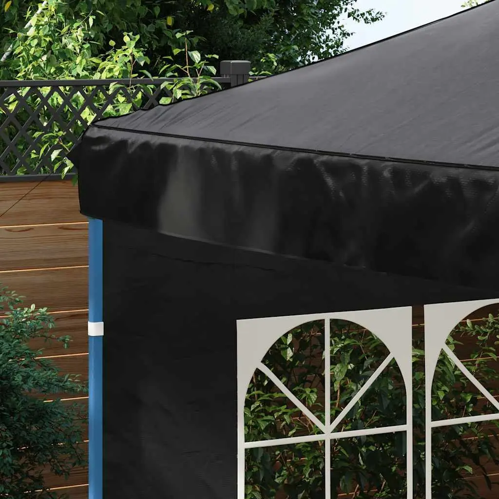 Marquee Tent Sidewall Weather-Resistant 300 x 300 cm Anthracite 2 Piece