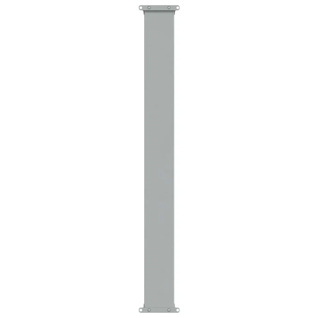 Patio Side Awning Retractable Polyester 120 x 300 cm Grey Outdoor Privacy Shade