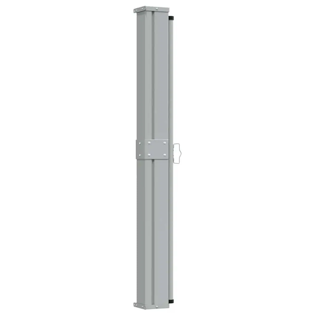 Retractable Awning Privacy Screen Outdoor Shade 140cm x 300cm Black Polyester