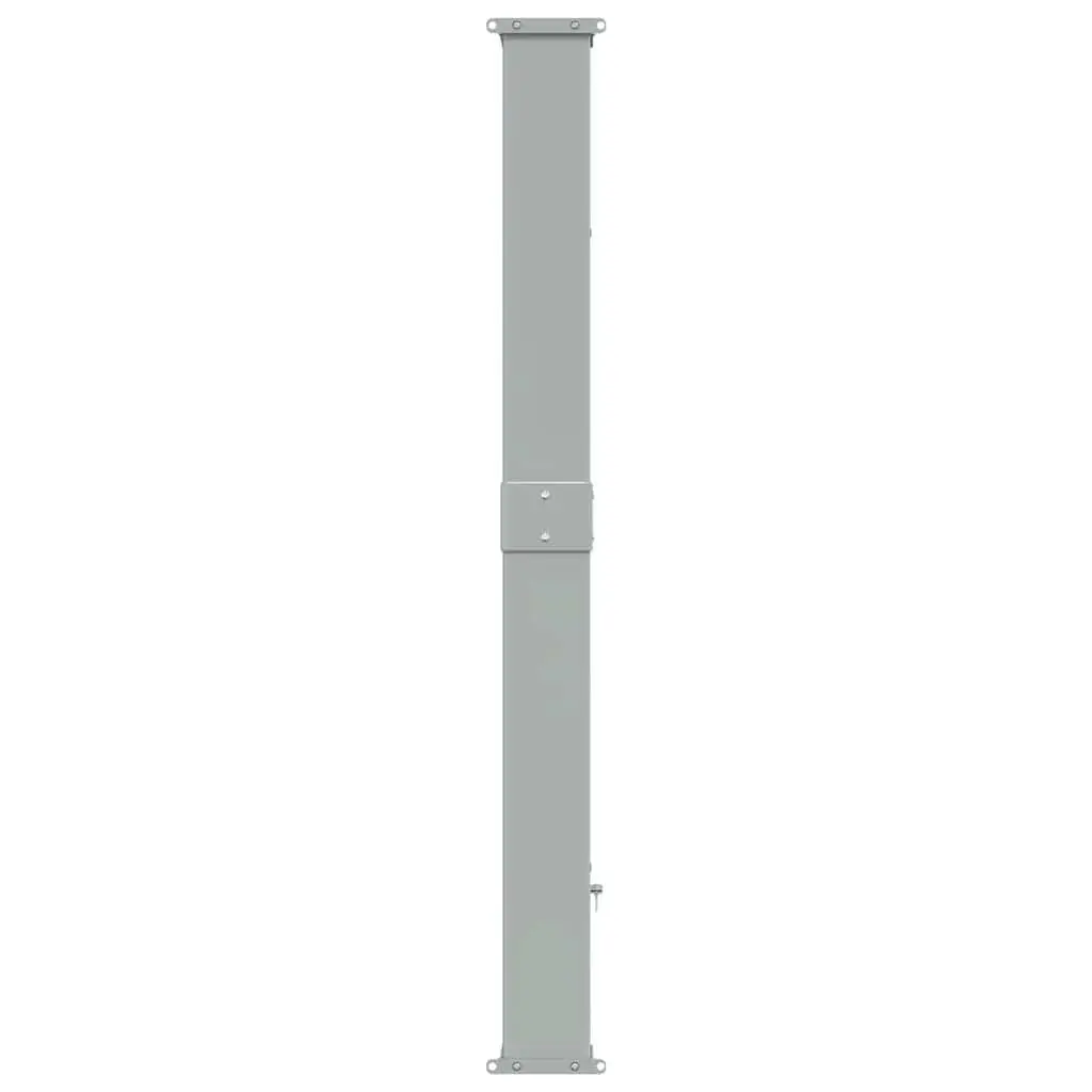 Retractable Awning Privacy Screen Outdoor Shade 140cm x 300cm Black Polyester