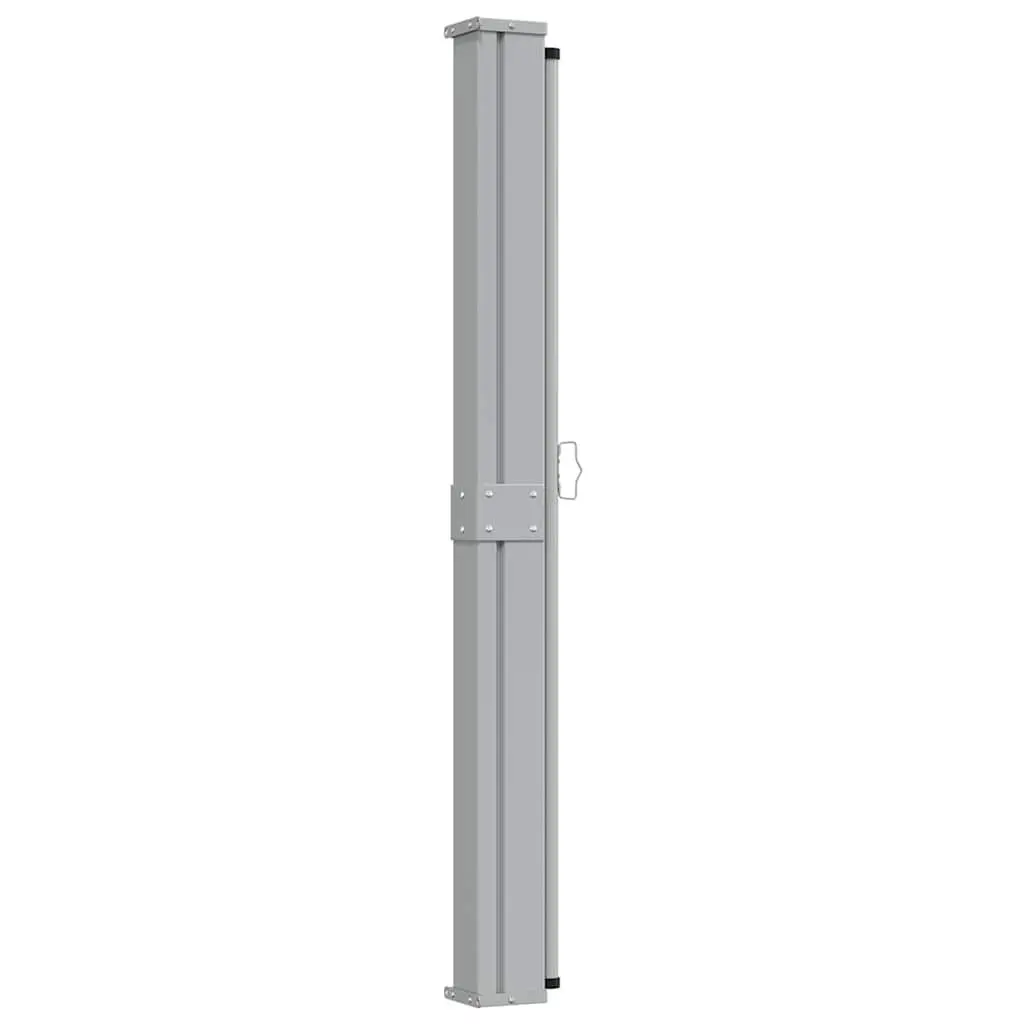 Retractable Side Awning Polyester 160 x 300 cm Black Iron