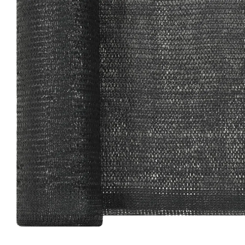 Privacy Net HDPE Garden Shade Screen 2x10m Black