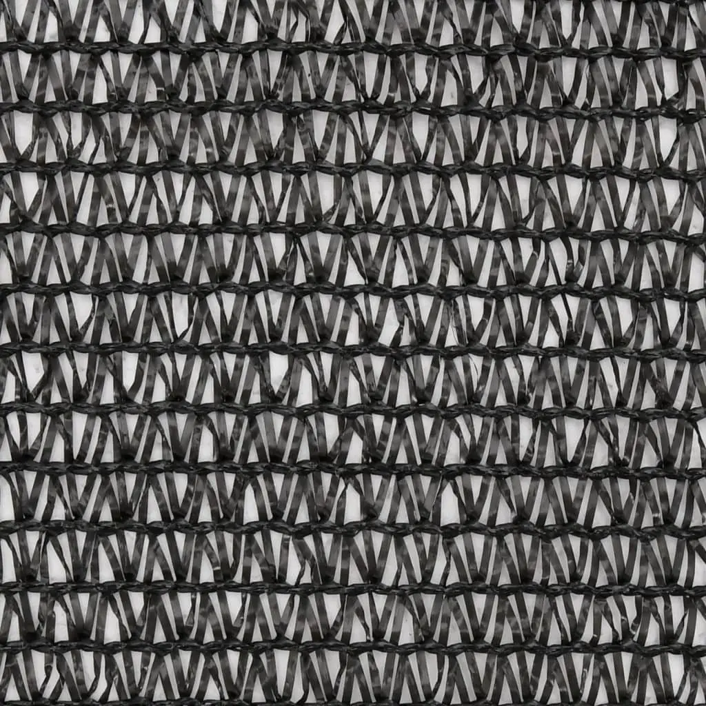 Privacy Net HDPE Garden Shade Screen 2x10m Black