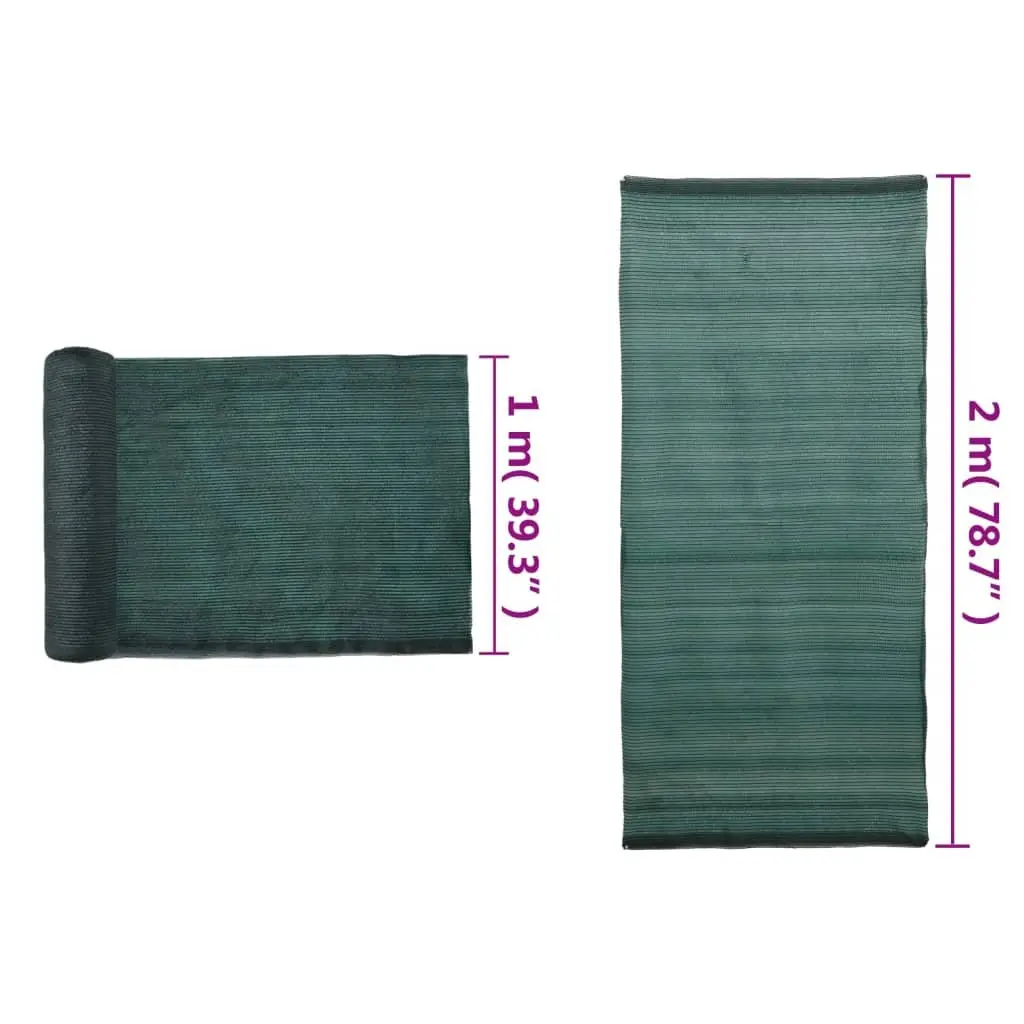Privacy Net HDPE 2x25 m Green Garden Outdoor Shade Windbreak